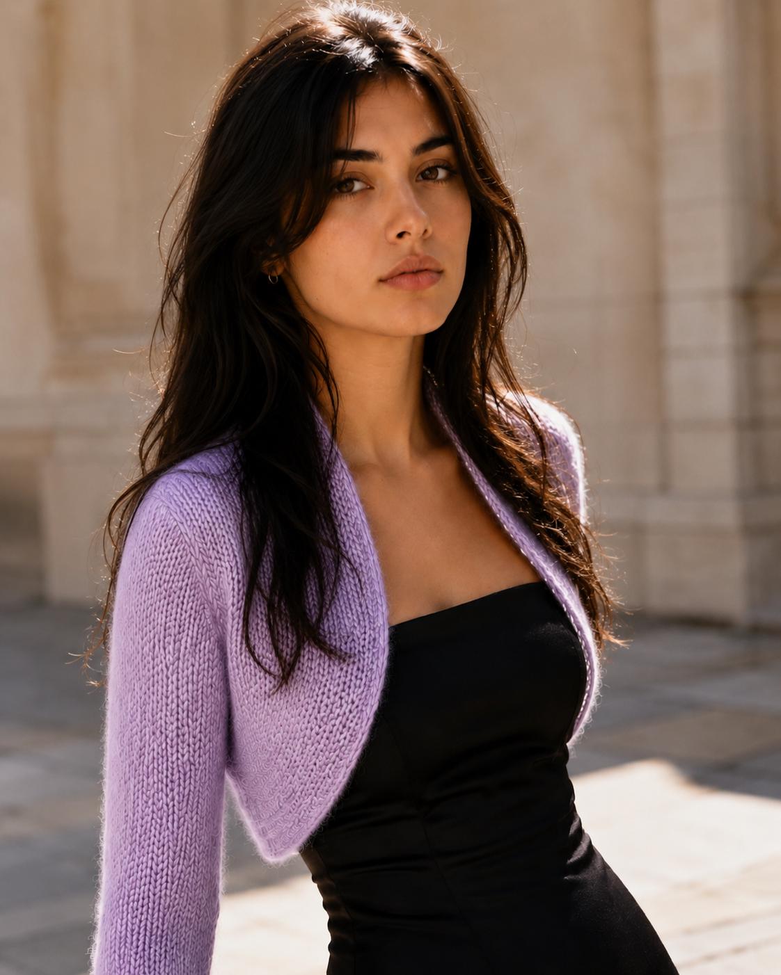 lilac brushed alpaca bolero | soft fuzzy knit shrug | cropped alpaca cardigan | lightweight bridal & occasion cover up lilac brushed alpaca bolero | soft fuzzy knit shrug | cropped alpaca cardigan | lightweight bridal & occasion cover up